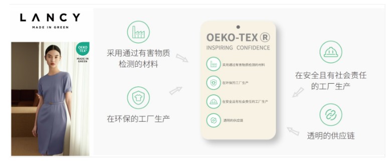 中国高端女装品牌绿色时尚的引领者——朗姿股份k1体育appk1体育平台(图1)
