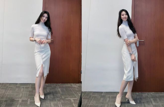 女装新中式职业女性的k1体育下一件战袍(图1)